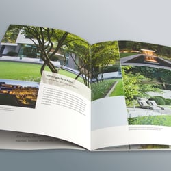 Imagebroschüre für Gartenarchitekten