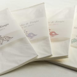 Freudentränentaschentücher „Birds“