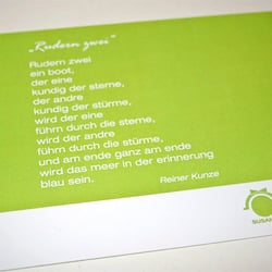 Save the date Karte „Modern“