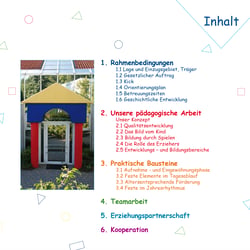 Broschüre Kindergarten Lindenweg, Innenseite
