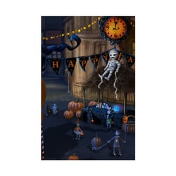 Wimmelbuch Halloween in Quedlinburg Abschnitt