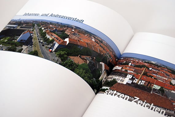 Broschüre des Programms „Soziale Stadt“ in Erfurt