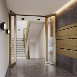 3D visualisierung Mehrfamilienhaus Berger Straße Frankfurt