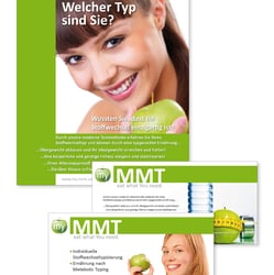 Plakat A2 Format und Flyer im DIN Lang Format aufgehängt und ausgelegt in Fitnesstudios