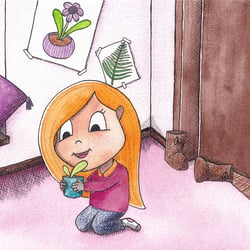 „growing“ Kinderbuchillustration
