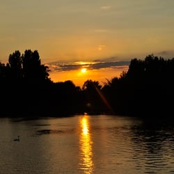 sunset by melina moeller