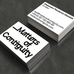 Matters of Contiguity Corporate Design