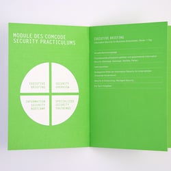 Broschüre für die ComCode GmbH
