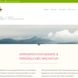 Wordpress Seite – Hakomi Berlin