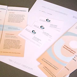 Institut für Unternehmensgesundheit – Geschäftsaustattung
