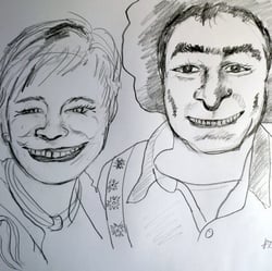 Portrait und Karikatur