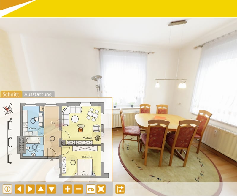 Screenshot DWG-Gästewohnung | Online
