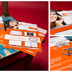 DIN A4 Flyer Optikerbedarf