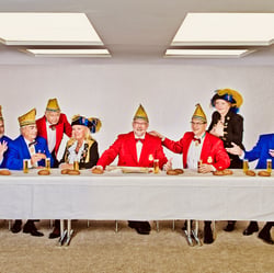 Vorstandsfoto Karnevalsgesellschaft