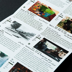 Innenseite Programmfaltblatt – Programmteil …