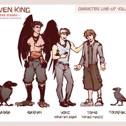 RAVEN KING Character Line-Up Vol1