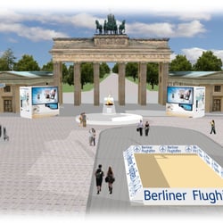 Visualisierung „Youth Olympic Day“ Brandenburger Tor