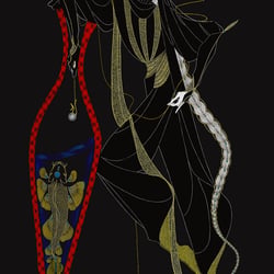 Goldfish (illustration / graphic / digital)