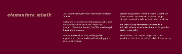 Texttafel  E I N F Ü H R U N G