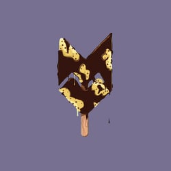 Goldfuchs ice cream logo