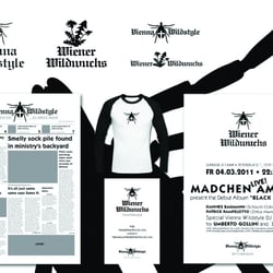 Corporate Design Vienna Wildstyle. Ein independent Recordlabel aus Wien.
