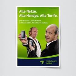 mobilcom debitel – Launchkampagne // Art Direction, Konzeption
