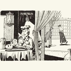 Illustration to „Hoc – Nos“ (N. Gogol)
