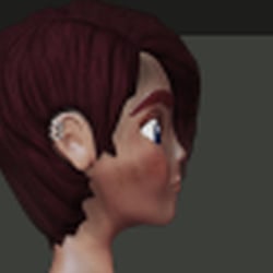 Erstes Modell in ZBrush: Amanda
