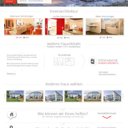 Luxhaus  – for LINKSDERISAR GmbH | UI Design