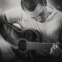 Ein Musiker