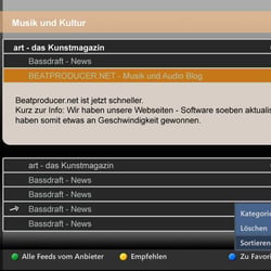Internet am TV – Rss (TV-GUI)