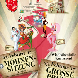 Karnevalsplakat 2017 50 Jahre KCK