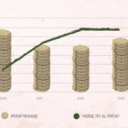 Bohlsener Mühle. Nachhaltigkeitsbericht. Infografik