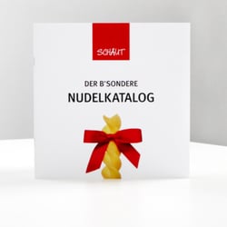 Händlerbroschüre Nudelmanufaktur Schaut