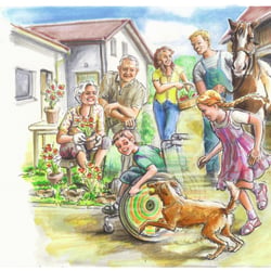 KINDERTRÄUME, Titelseite Kinderbuch