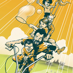 Key-Visual-Illustration „Väterlotsen“