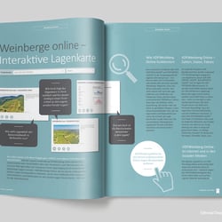 Layout, VDP Magazin Rebzeilen