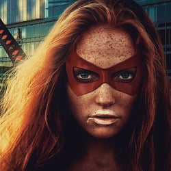 DOCMA Award ADOBE STOCCK 2019 Thema: Remix Culture 1.   Red Ninja