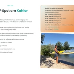 SUP Camp Kahl – Über uns & Kursübersicht