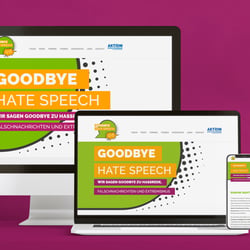 Website Goodbye Hate Speech