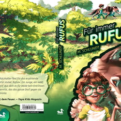 Buchcover »Für immer Rufus«, Umschlag