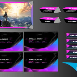 Twitch Overlay Projekt 4