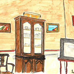 Sain-Malo Sketch old House