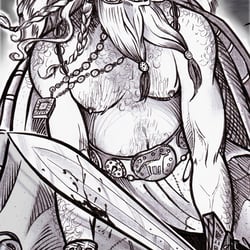 Freehand / Thor The Barbarian / English publication