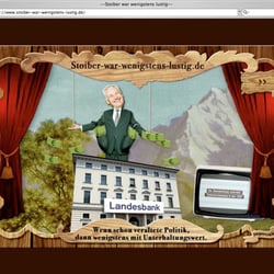 Bayern SPD / Website ‚stoiber-war-wenigstens-lustig.de‘ / Agentur BUTTER
