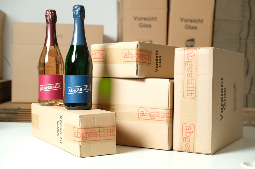 Wein-Etiketten Design