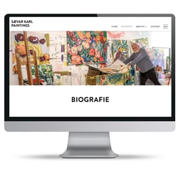 Websitegestaltung, Biografie
