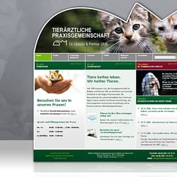 Matzke und Partner – Website für Tierarztzentrum