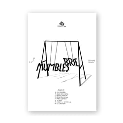 Tourplakat für die Bands „Mumbles“ & „Brie“