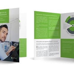 Printdesign Faltblatt